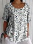 Crew Neck Casual T-Shirt