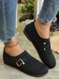 All Season Mesh Fabric Casual Wedge Heel Shallow Shoes