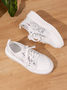 All Season Plain Canvas Casual Skate Shoes