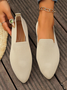 Plain Casual All Season Shallow Shoes