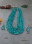 Bohemian Handmade Beads Multi-layer Necklace Jewelry Set