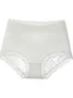 Lace ice high waisted breathable women's underwear