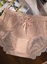 Ice lace mesh hollowed out breathable women's underwear