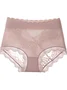 Lace ice high waisted breathable women's underwear