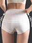 High waisted abdominal contraction Antibacterial Women's underwear