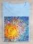 Abstract Casual T-Shirt