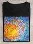 Abstract Casual T-Shirt