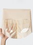 Wave edged mesh buttocks lifting women's underwear