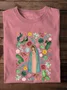 Our Lady of Guadalupe Floral Catholic Our Lady T-Shirt