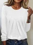 Loose Plain Casual T-Shirt