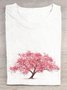 Casual Tree Cotton T-Shirt