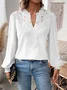 Lace Loose Casual Blouse