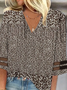 Mesh Casual Blouse