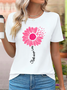 Faith Hope Love Breast Cancer T-Shirt