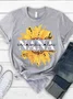 Nana Sunflower | Personalized  Grandma T-Shirt