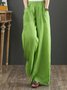 Casual Plain Pants