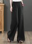 Casual Plain Pants