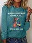 Dog Cotton-Blend Loose Casual T-Shirt