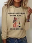 Dog Cotton-Blend Loose Casual T-Shirt