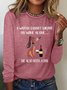 Dog Cotton-Blend Loose Casual T-Shirt