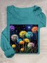 Loose Dandelion Casual T-Shirt