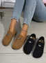 Plain Casual All Season Shallow Shoes