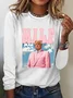 Loose Casual Cotton-Blend T-Shirt