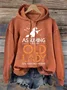 Halloween Hoodie Cotton-Blend Western Style Hoodie