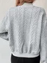 Loose Others Casual Plain Kimono