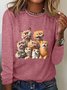 Funny Cat Long Sleeve Shirt