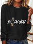 Duck You Long Sleeve Shirt