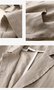 Cotton Buckle Casual Shawl Collar Blazer