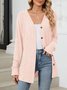 Plain Loose Casual Kimono