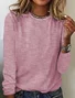 Casual Crew Neck Loose T-Shirt