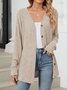 Plain Loose Casual Kimono