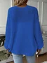 Wool/Knitting Casual Loose Cardigan