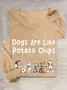 Cotton-Blend Dog Casual T-Shirt