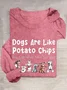 Cotton-Blend Dog Casual T-Shirt