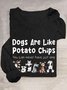 Cotton-Blend Dog Casual T-Shirt