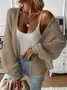 Wool/Knitting Casual Loose Cardigan