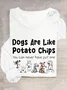 Cotton-Blend Dog Casual T-Shirt