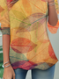 Casual Leaf T-Shirt