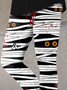 Halloween Mummy Bandages Blood Splatter Art Legging