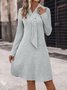 Women's  V Neck Daily Going Out Casual Dress