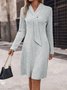 Women's  V Neck Daily Going Out Casual Dress