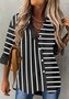 Loose Shirt Collar Casual Shirt