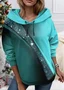 Hoodie Casual Gradient Loose Sweatshirt