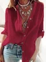 Shirt Collar Casual Shirt