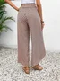 Geometric Loose Casual Pants