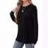Asymmetrical Casual Buckle Jersey T-Shirt
